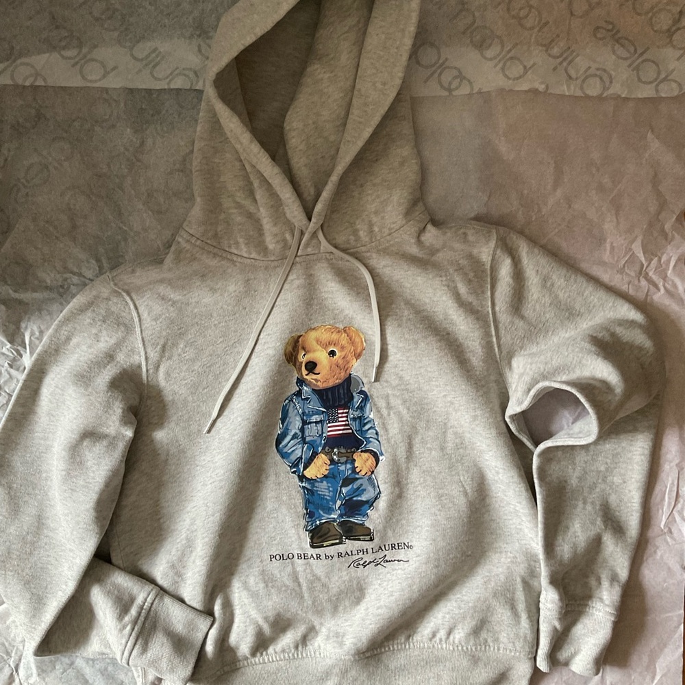 Polo Ralph Lauren polo flag bear hoodie